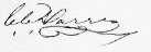 C.C.Harris signature